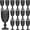 Black, variant on 24 Pcs Plastic Goblets 7.5oz Vintage Goblet Plastic Wine Glasses Colored Retro Embossed Water Goblets for Wine Bar Juice Baby Shower Wedding Reception Grand Event Party (Pink)