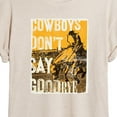 thumbnail image 3 of Yellowstone - Cowboys Don't Say Goodbye - Juniors Ideal Flowy Muscle T-Shirt, 3 of 6