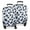 Blue and Dark, variant on Black Leopard Pattern Luggage Cover Fashion Suitcase Cover Baggage Covers Fit 25-28 Inch Luggage (Go Travel)