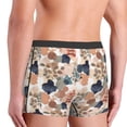 thumbnail image 3 of Uemuo Watercolor Plants Pattern Men's Boxer Briefs,Trunk Anti-Chafing,Comfortable, Durable, and Stylish Underwear-Medium, 3 of 9