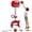 Red#47, variant on Portable Basketball Hoop System with 33" Backboard, Height Adjustable 5FT-7FT for Indoor & Outdoor Use, Includes Ball Holder