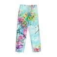 thumbnail image 5 of Kll Mens Pajama Pants For Men,Mens Lounge Pants,Funny Gifts For Men,Men'S Pajama Bottoms-Dragonfly Floral, 5 of 9