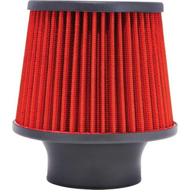 Pilot Automotive PM9132 Flat Top Cone Air Filter, Red