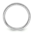 thumbnail image 4 of Sterling Silver Rhodium Ring, 4 of 5