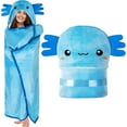 thumbnail image 1 of Coperta portatile Salamandra Coperta da divano Coperta da divano Cartoon TV Blanket, 1 of 5