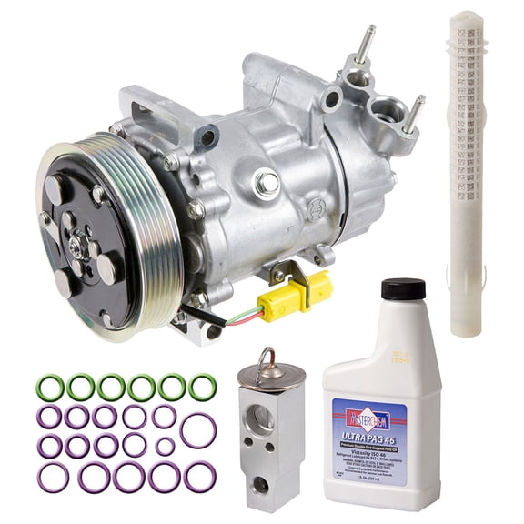 For Mini Cooper Countryman 2011-2014 AC Compressor w/ A/C Repair Kit - BuyAutoParts