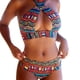 thumbnail image 1 of Elegante conjunto de bikini estampado sin mangas de una pieza para mujer Traje de baño Push-Up Traje de baño acolchado Traje de baño Ropa de playa OAVQHLG3B Store lin121212, 1 of 4