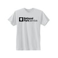thumbnail image 1 of Hanes Mens Graphic Tee, S, National Park Service/Light Steel, 1 of 1