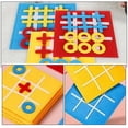 thumbnail image 4 of 12pcs Ticktacktoe Board Game Toy Party Favors Game Activity Toys Felt Mini Board Toy, 4 of 8