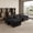 Grey, variant on Sdorens Oversized Modular Sectional Sofa with Double Power Recliner,Cloud Heated Seat Reclining Couch,Charging Cup Holders,Deep L-Shaped 3 Seater,Beige