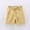 Yellow, variant on Kiplyki Baby Pants Boy Girls Fashion Cute Solid Color Linen Sports Casual Shorts