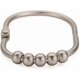 thumbnail image 2 of Shower Curtain Hooks Rings, Metal Wide Shower Curtain Rings Hooks For Room Shower Rod Curtains, Matte Nickel, Set Of 12, 2 of 5