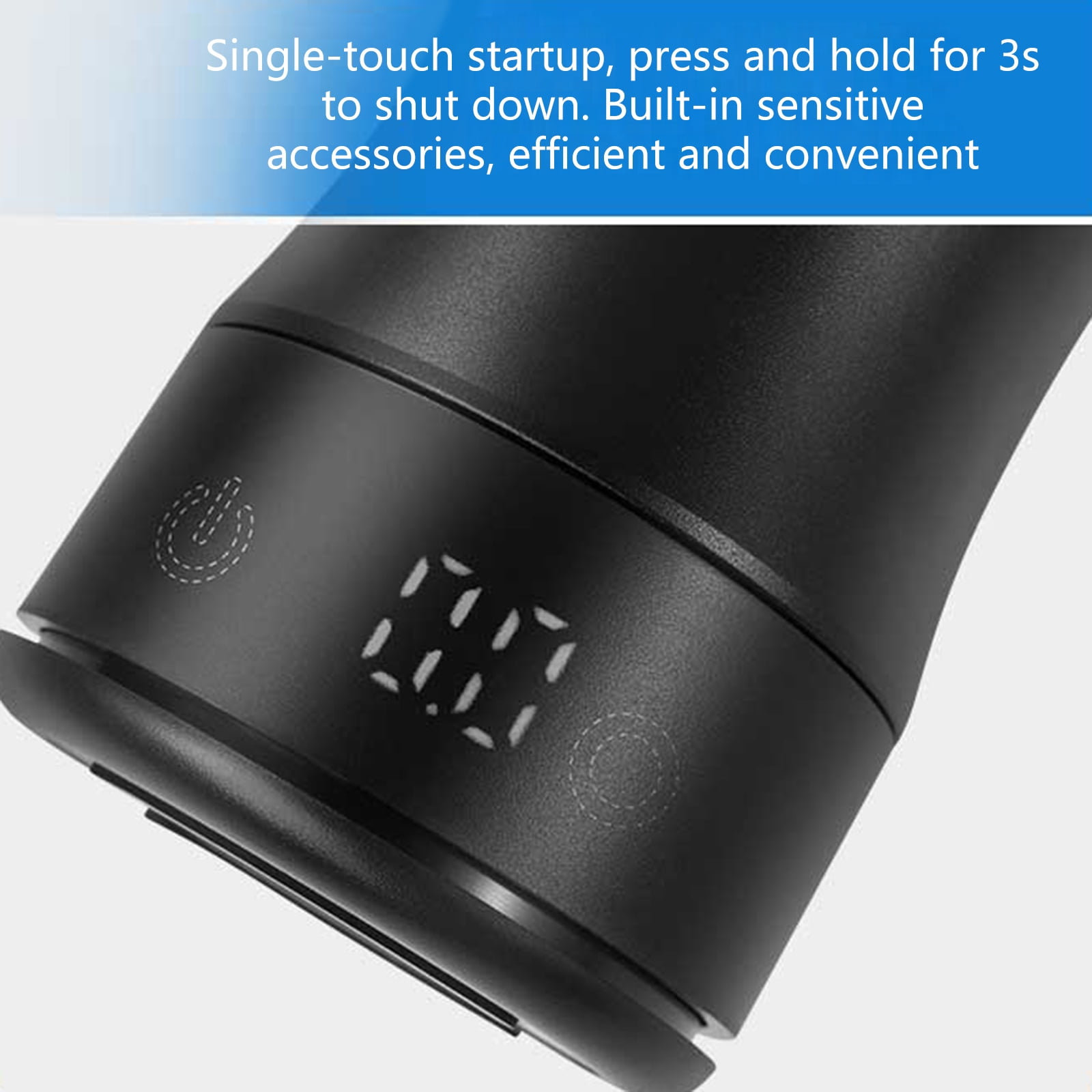 Coffee Powder Measuring Scale 500g Capacity Accurate Multifunctional LED Touch Panel Professional Tool