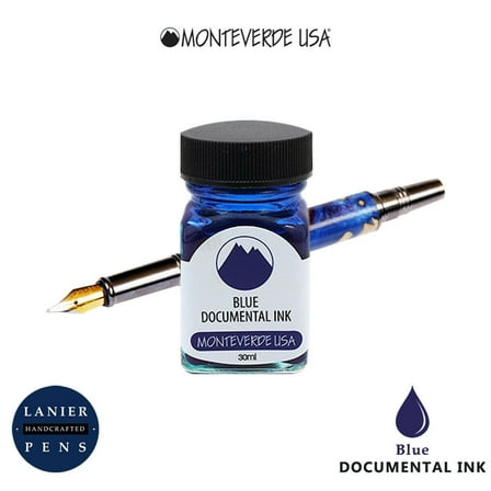 Monteverde Ink Bottle - Blue Documental