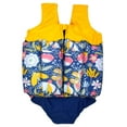 thumbnail image 2 of Splash About Toddler Girl's One-piece Floatsuit, Garden Delight 2-4 Years, 2 of 4