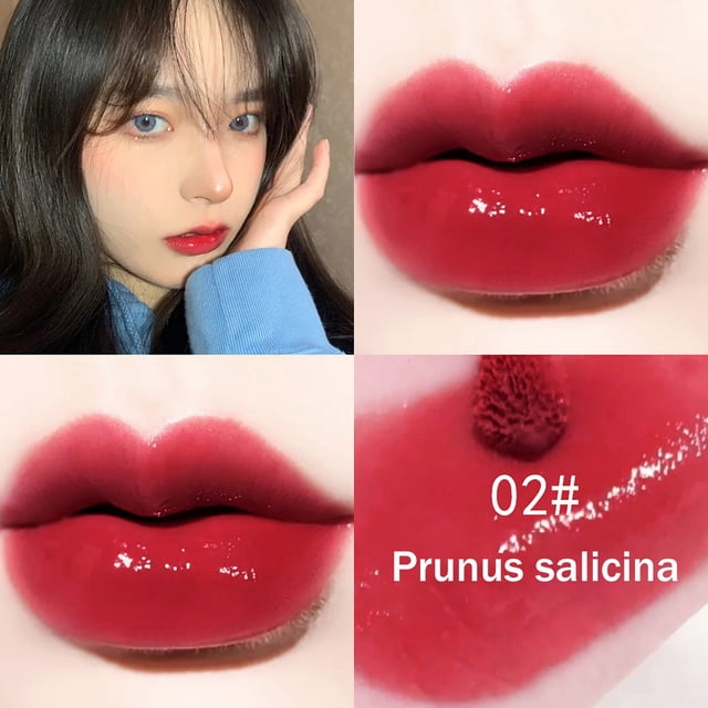 SIfdSeng Rouge à Lèvres Transparent Lip Gloss Rouge à Lèvres Liquide Teinte Hydratante Brillante 3Ml Rouges à Lèvres