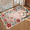 Style 2, variant on Galactic Goods Boho Floral Rug - Non-Slip Ultra-Thin Washable Area Rug for Entryway, Kitchen, Bathroom & Bedroom | Low-Pile Soft Indoor Door Mat | Stain Resistant Throw Carpet
