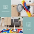 thumbnail image 6 of Colorful Tie Dye Spiral Pattern Kitchen Rugs Sets Of 3,Kitchen Runner Rugs Non Skid Washable,Decorative Kitchen Floor Mats for Kitchen,Sink,Laundry,17"x30"+ 17"x47" + 17"x59", 6 of 6