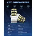 thumbnail image 3 of ALOPEE 7443 Bulb White 7440 Bulb T20 992 7441 7444 7443 Non Polarity Replacement Bulb 33SMD 2835 Chips Used, 3 of 5