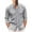 Grey, variant on FBMDBB Mens Spring And Summer Fashion Casual Solid Color Cotton And Collar Button Long Sleeve Shirt Top Sleeve Pajama Long Blouse