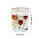 thumbnail image 3 of Fiudx Vela de Aromaterapia, Elegante Diseño de Cera Gelatinosa, Infusión de Flores Secas, Aroma Duradero, Regalo Decorativo para El Hogar, Relajación y Creación de Un Ambiente Romántico., 3 of 6
