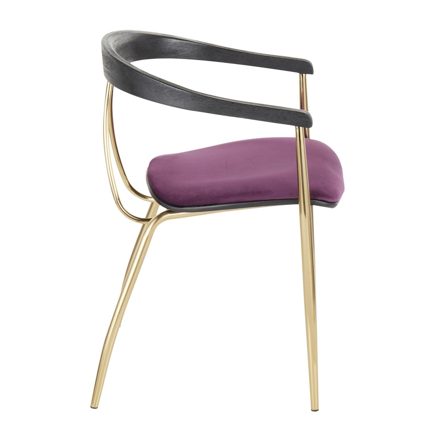 Chaise de table glamour Vanessa de LumiSource