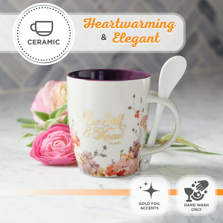 16 oz porcelain tumblers rubber lid Sweejar Ceramic Coffee Mug Cup with Lid & Straw | 16 OZ main image 1