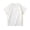 White, variant on Asxite Toddler Tshirt Breathable Short Sleeve Raglan Crew Neck Active Summer Tops 5-15Y