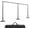 Black, variant on EMART 10x20ft Heavy Duty Adjustable Backdrop Stand, Wedding Arch Decoration System for Weddings, Birthdays