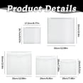 BinKFF Plastic Envelopes, Plastic File Folders, Clear Folders for ...