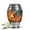Parrot-2, variant on VALERASH Parrot Burial Urns for Adult Male 1 Large 4 Keepsake - Brown Funeral Urn for Ashes for Women - Cremation Urn for Mom & Dad Set of 5 - Human Urns for Ashes Adult Female -10 & 3 Inch