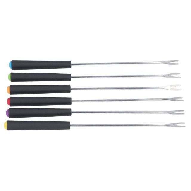 Fondue Forks, Easy To Hold Stainless Steel Fondue Forks Rust For Chocolate For Cake For Cheese Fondue