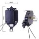 thumbnail image 2 of Quartz clock movement kit, shaft length 17mm, with 2 pairs of hands and pendulum, 2 of 5