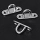 thumbnail image 4 of 4pcs Screw-in Wall Hook U-shaped Stainless Steel Screw-in Hook Stainless Steel Eye Plate Xxf, 4 of 4