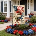 thumbnail image 4 of FastXmas Independence Day Decorative Garden Flag for Yard And Outdoor Party Decoration, Red White Blue Patriotic Hanging Flag for Home 250th Anniversary Decor(17.7*12 In), 4 of 6