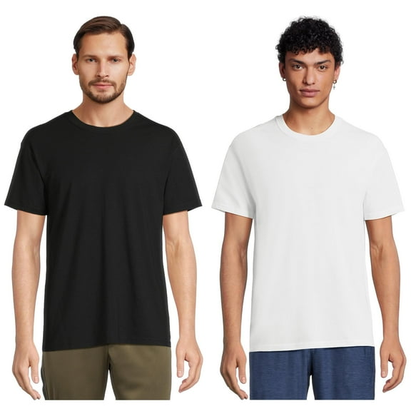 Athletic Works Men's and Big Men's Tri Blend Tee, Sizes XS-4XLT