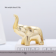 thumbnail image 3 of Decoración de elefante de cerámica, artesanía creativa, decoración de animales de elefante, decoración de entrada de escritorio, decoración del hogar, 3 of 5
