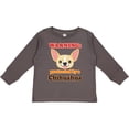 thumbnail image 3 of Inktastic Protected by a Chihuahua Boys or Girls Long Sleeve Toddler T-Shirt, 3 of 5