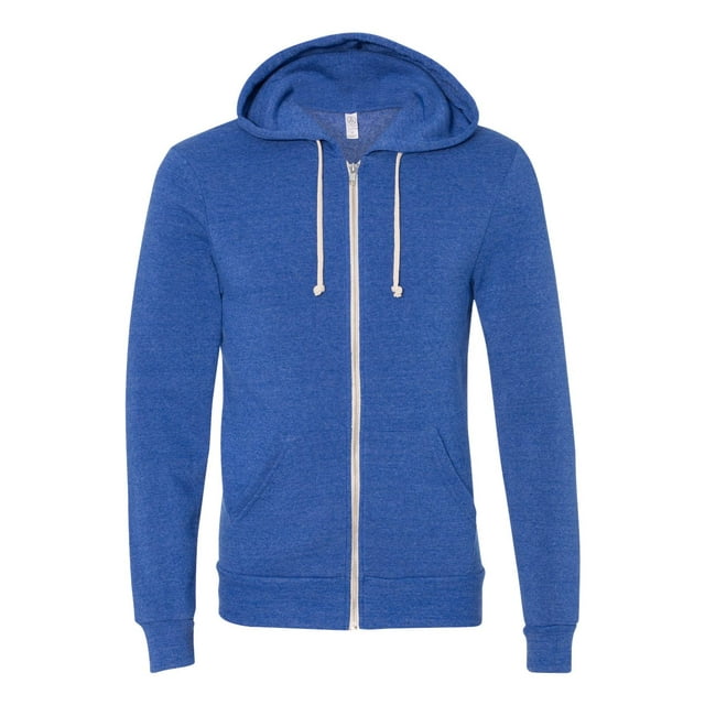Rocky Eco-Fleece Full-Zip Hooded Sweatshirt, M, Eco True Pacific Blue