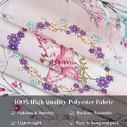 DaShan Bohemian Tapestry Wall Hanging,Mandala Floral Medallion Tapestries for Dorm Living Room Bedroom Decor 60Wx50L