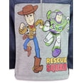 thumbnail image 7 of Disney Toy Story Big Boys' Fleece Quarter-Zip Hooded Sweatshirt Navy Grey Woody Buzz, 7 of 7