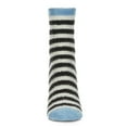 thumbnail image 2 of MeMoi Colorblock Fuzzy Non-Skid Socks with Aloe - Womens - Female, One Size, Fuchsia, 2 of 11
