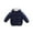 Navy Blue, variant on Godderr Boys Girls Puffer Down Jacket for Toddler Hooded Winter Coat Puffer Down Outwear for 1-5Y Solid Colour Pockets Windproof Padded Winter Warm Cotton Jacket Baby Thickened Clothing
