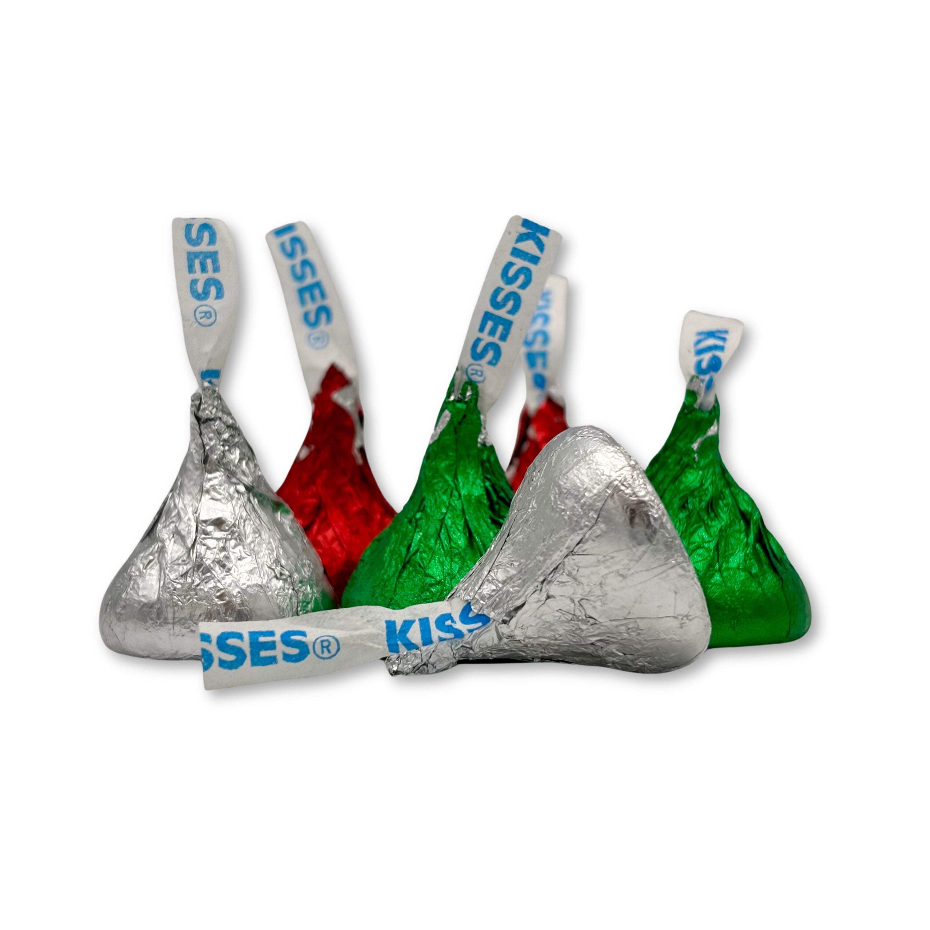 Hershey's Kisses Milk Chocolate – Christmas Foils, Bulk Value Pack