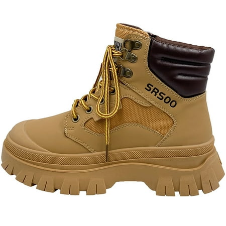 

Women‘s Martin Boots Thick Soled Casual Versatile Rider Boots