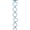 Blue, variant on Allstate Floral 5' x 1.75" Pink Fuchsia Glittered Circle Chain Christmas Garland