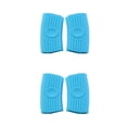 thumbnail image 4 of Cateissary 2 piezas de soporte para mango de olla, funda resistente al calor para el hogar, Clip de silicona para el hogar con doble agujero azul Azul claro Doble agujero 2Conjunto, 4 of 6