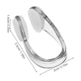thumbnail image 2 of STRANDCHIC 1Pcs Reusable Black Silicone Swimming Gear for Ear and Nose Protection, 2 of 8