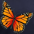 thumbnail image 3 of CafePress - Monarch Butterfly Women's V Neck Dark T Shirt - Women's V-Neck Dark T-Shirt, 3 of 4
