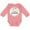 Mauve, variant on Inktastic I Wear Peach for my Grandma - Uterine Cancer Awareness Boys or Girls Long Sleeve Baby Bodysuit